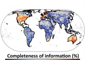New study on spatial biodiversity data gaps